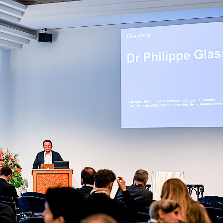 Dr. Philippe Glasson, FMH Specialist in Internal Medicine, Clinique de Genolier | Vice President of the Board of Directors, Swiss Medical Network