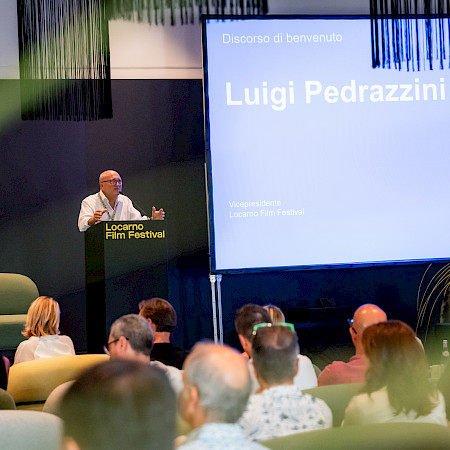 Luigi Pedrazzini - Vice-Président Locarno Film Festival
